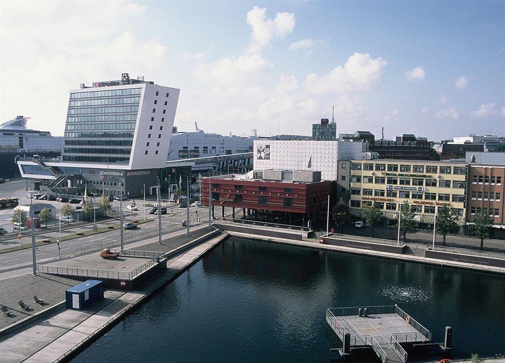 Hotel Am Schwedenkai Киль Экстерьер фото